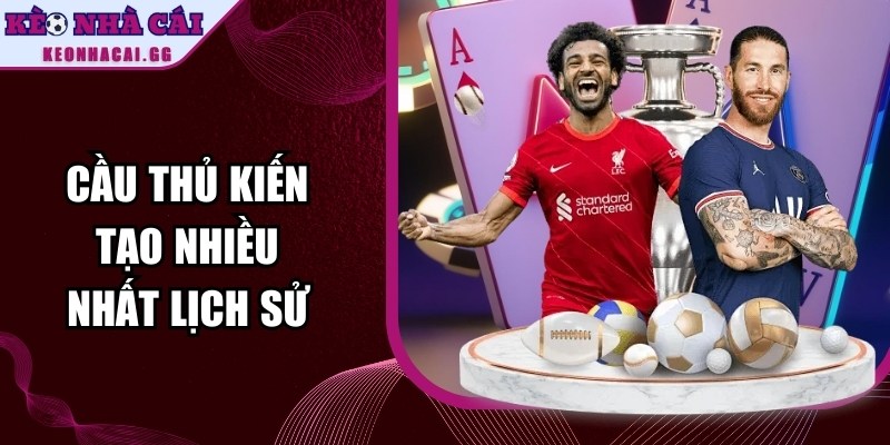 Cầu Thủ Kiến Tạo Nhiều Nhất Lịch Sử