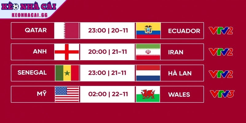 Lịch thi đấu được cập nhật liên tục với độ chính xác cực kỳ cao