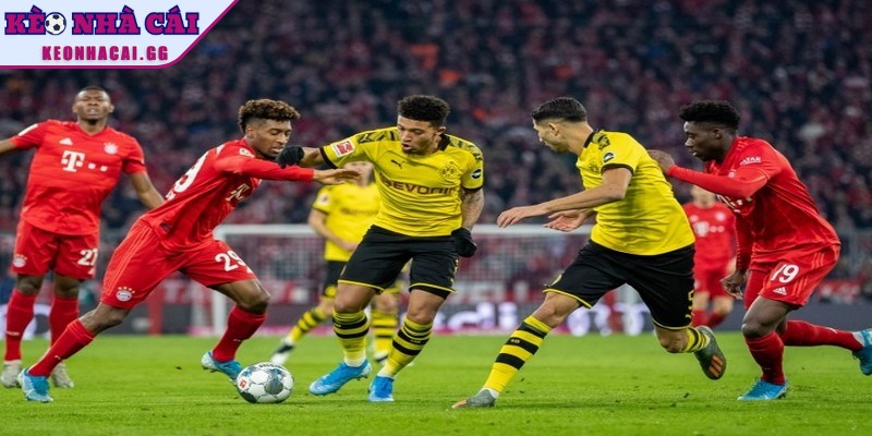 So sánh tương quan giữa hai đội bóng Munich và Dortmund